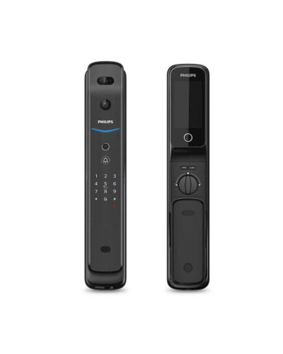 Электронный биометрический замок Philips EasyKey DDL709-FVP с распознованием лица и видеоглазком