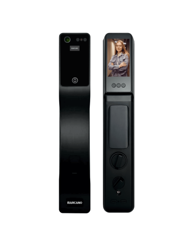 Электронный замок Arcano Yes 1000 Face Id Palmo (Аркано) с распознаванием вен ладони, лица и видеоглазком